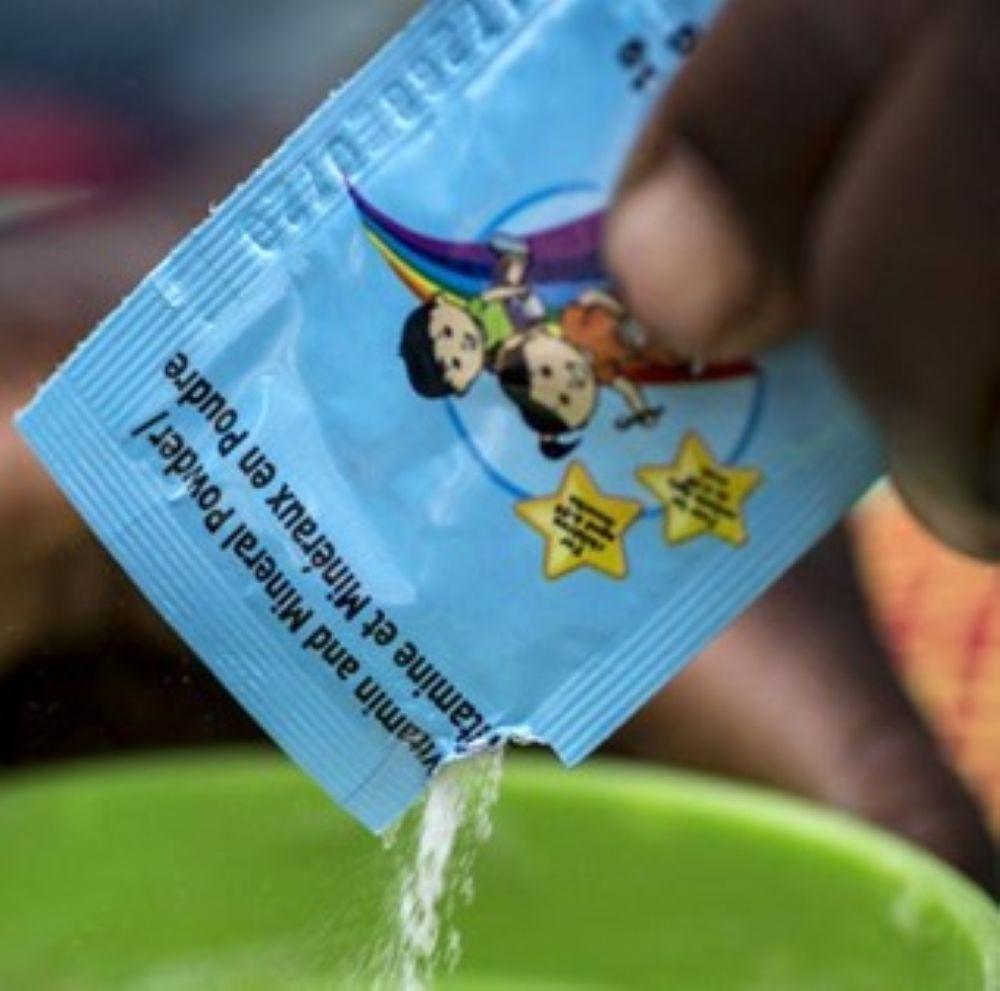 Sobres con micronutrientes